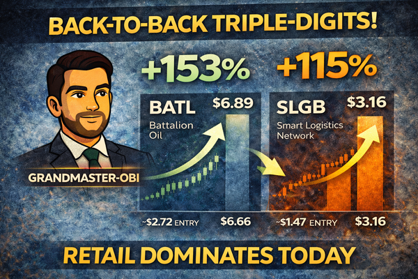 BNAI, BATL, XTKG Explode as Grandmaster-Obi Emerges as Roaring Kitty 2.0